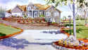 Marie Natale Watercolor House Portraites